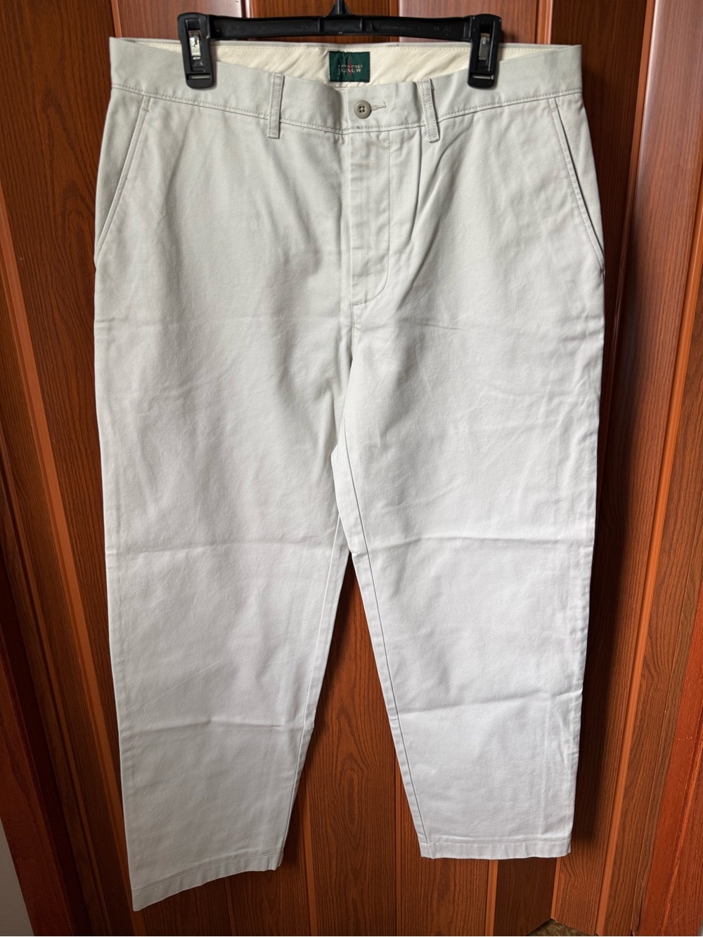 J. Crew Men's Light Gray Chino Pants